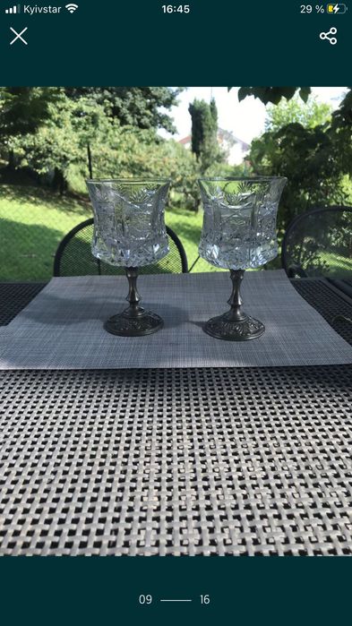 Хрустальные бокалы