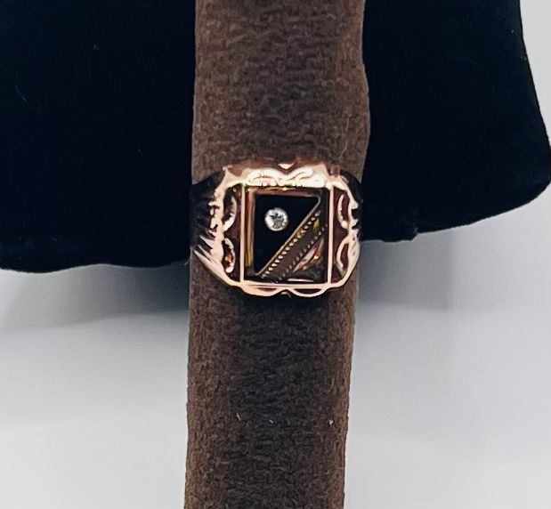 Sygnet meski złoty 585