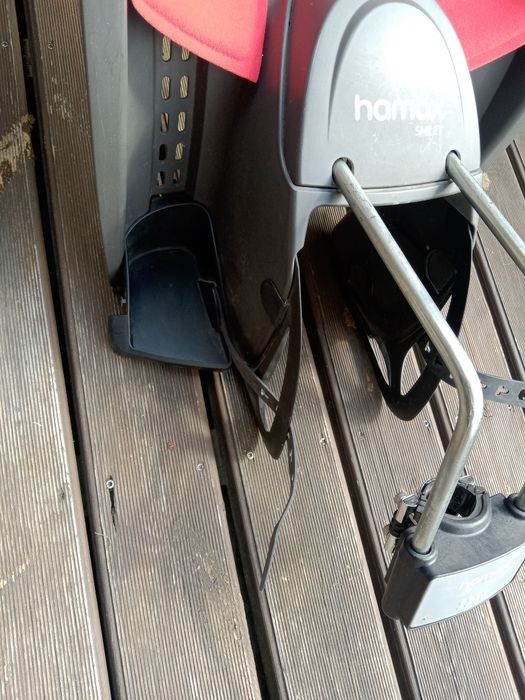 Fotelik rowerowy Hamax Smiley Decathlon