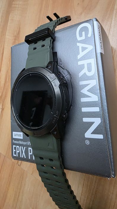Sprzedam Garmin Epix 2 Pro 51mm sapphire dlc + gratisy
