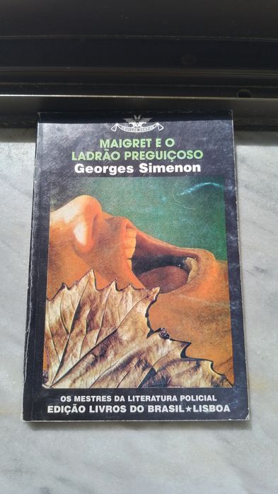 LIVRO Maigret e Ladrão Preguiçoso