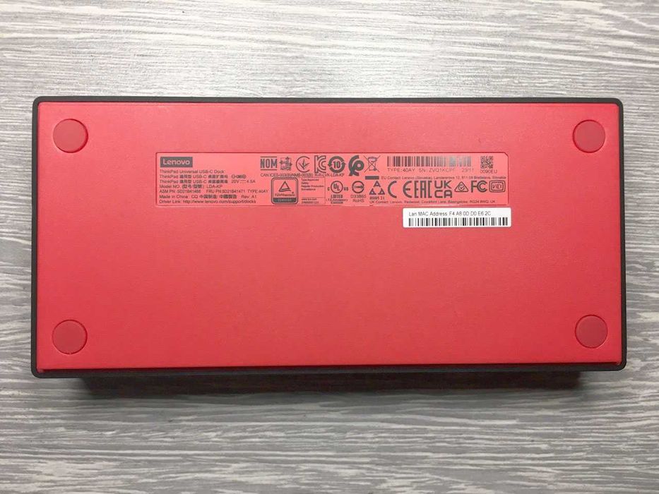 Док станції Thinkpad Lenovo Dock Hybrid USB-C 40AF 4K і Universal 40AY