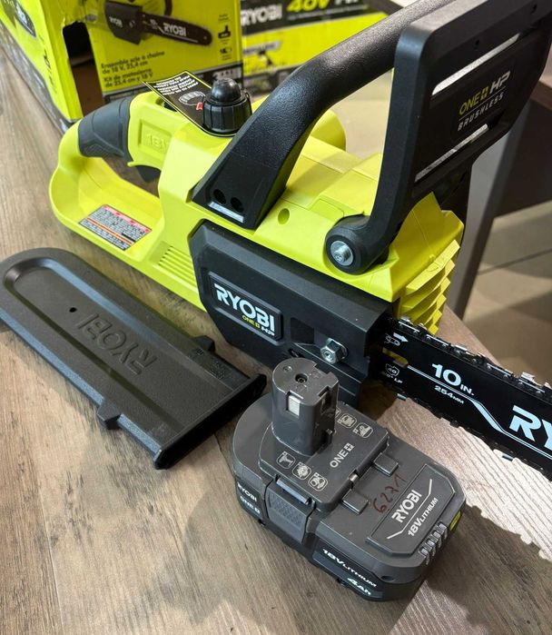 RYOBI P2520 ONE+ HP 18V pilarka łańcuchowa akumulatorowa 10″ (25cm)