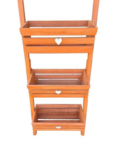 Hurt detal Stojak , drabinka, kwietnik teak 40cm