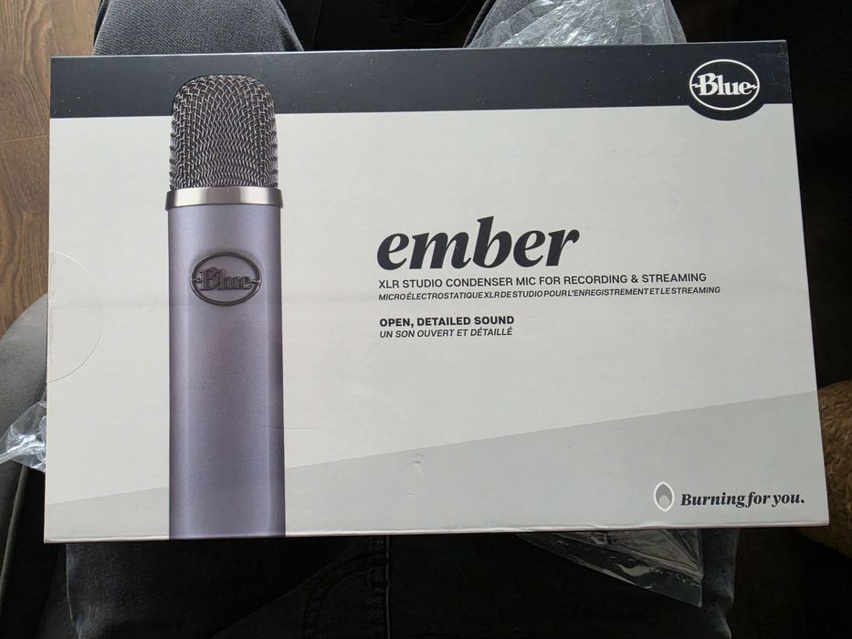 NOWY Mikrofon LOGITECH Blue Ember XLR Kardioidalny