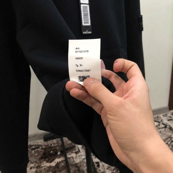 STONE ISLAND | Світшот Стон айленд | кофта Стонік чорна Xs s m l xl