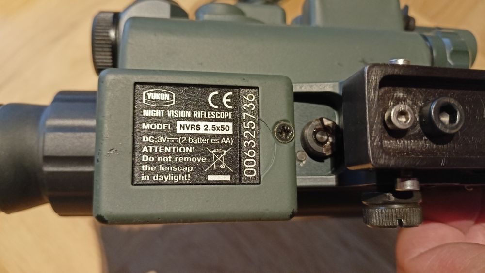 Celownik noktowizor YUKON NVRS TACTICAL F 2.5X50 Zielonka • OLX.pl