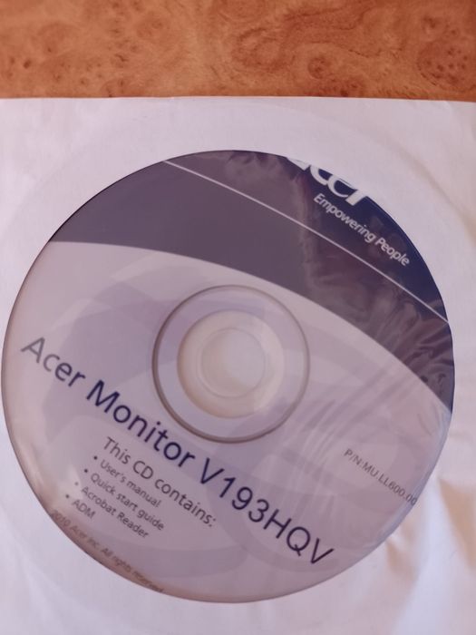 Монітор, монитор, Acer 18.5