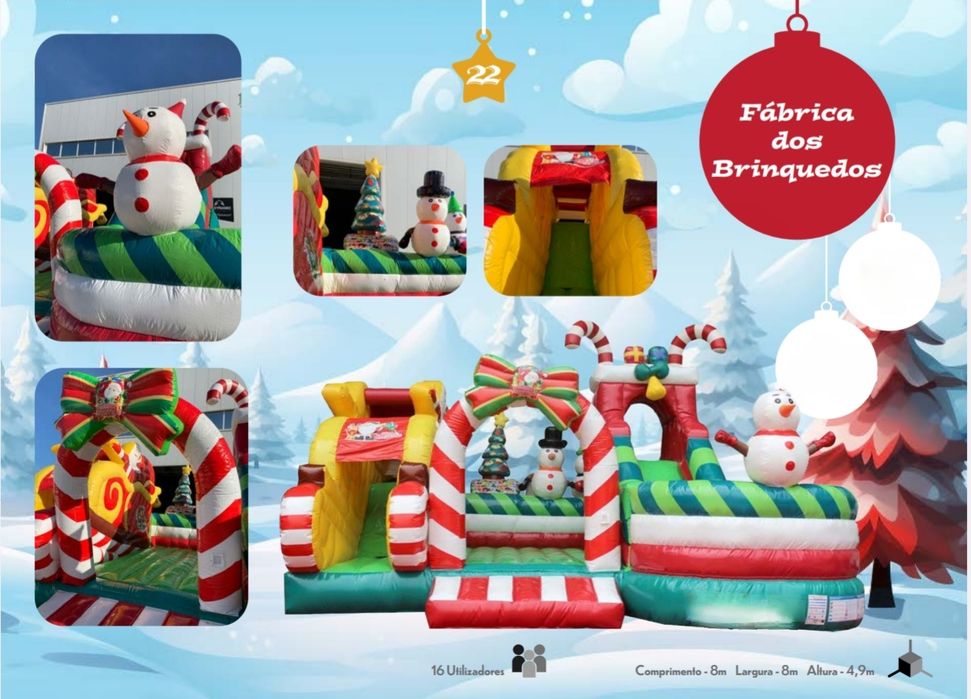 Comboio / Expresso / Insufláveis de Natal