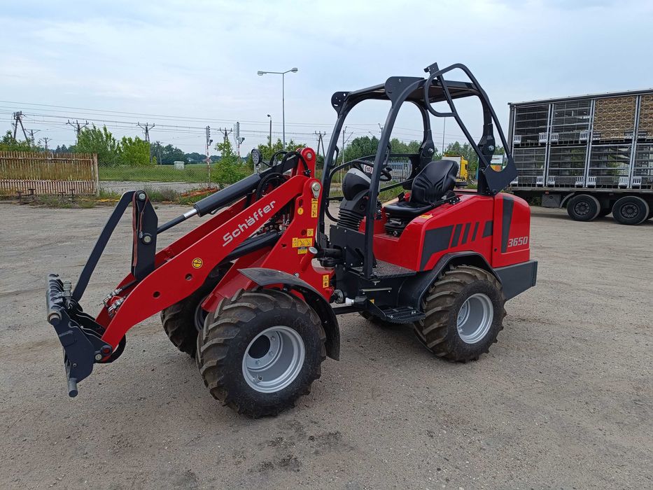 Ładowarka Schaffer 3650- nowa, 50 KM Kubota, 2 tony udźwigu, HD Plus