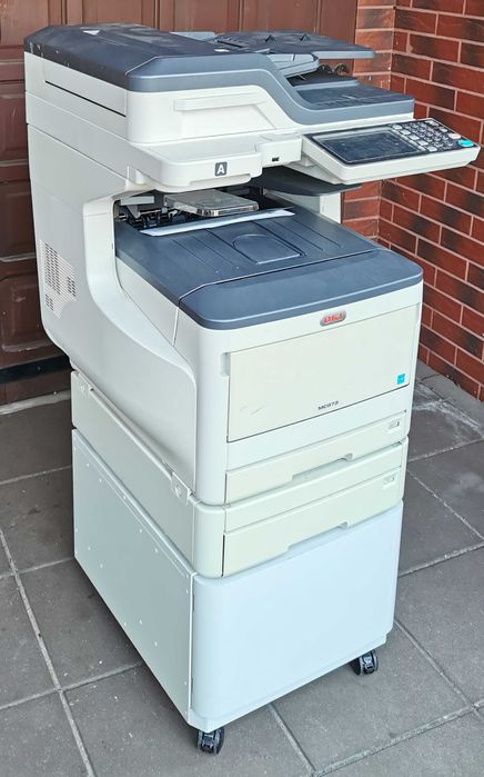 Drukarka wielofunkcyjna A3 OKI MC873 Laser kolor LAN ADF Czytaj opis