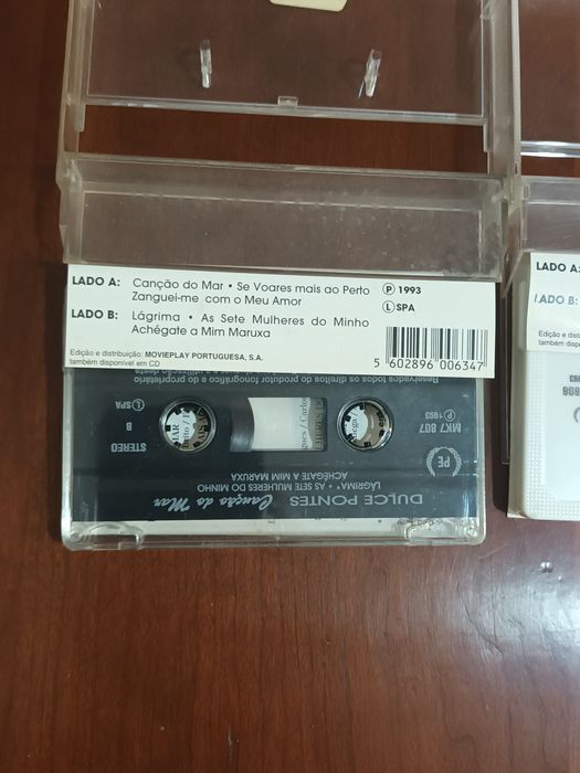 Cassetes Rui Veloso Dulce Pontes