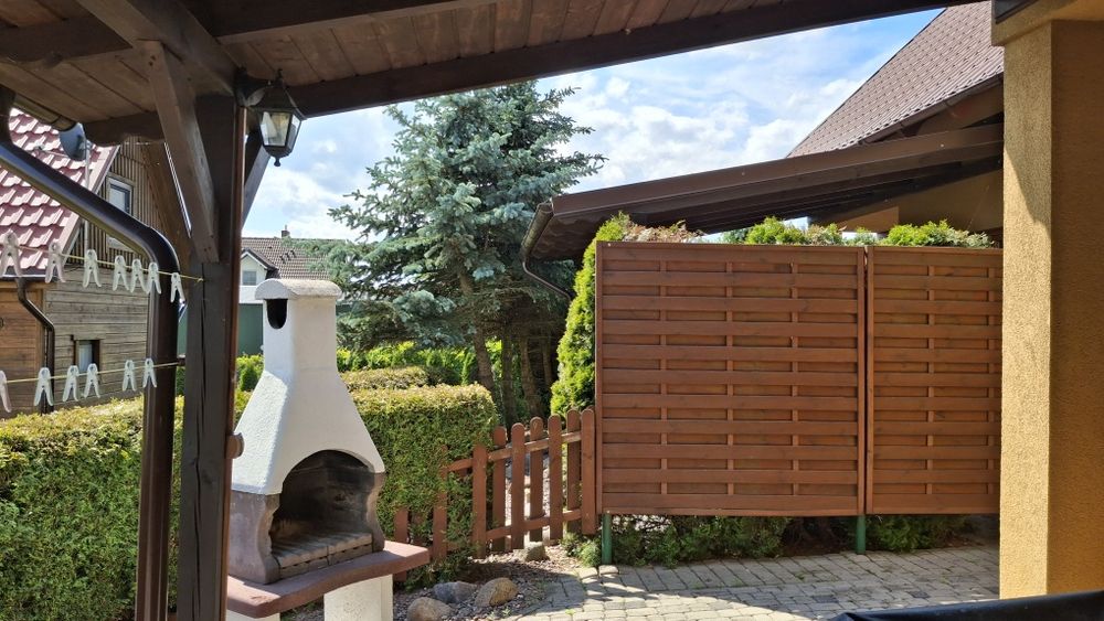 Domek parking taras grill