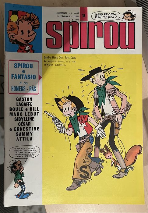 Spirou fascículos revistas anos 70