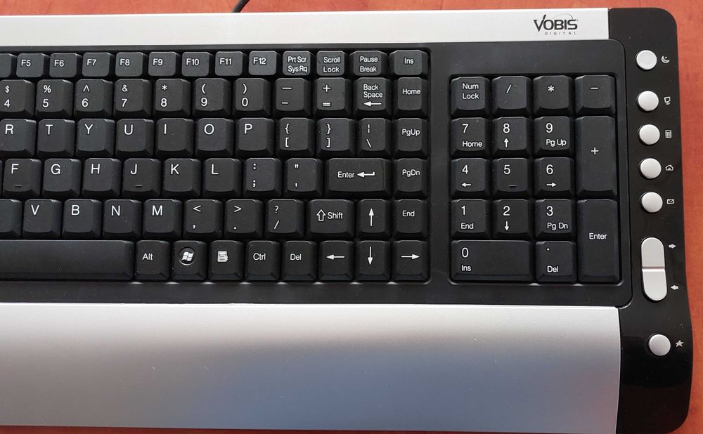 Klawiatura Vobis Slimline 7, nowa - przesyłka w cenie