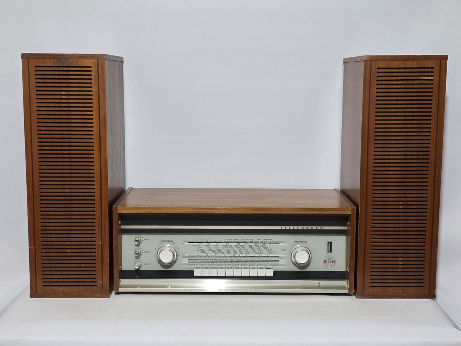 Receiver antigo reparado Telefunken