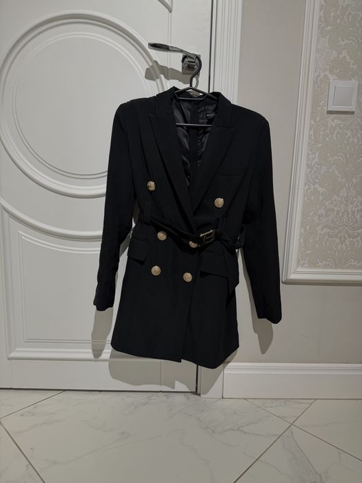 Платье balmain черное