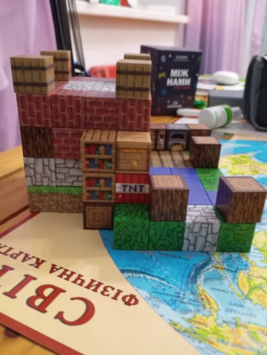 Магнітний конструктор Майнкрафт