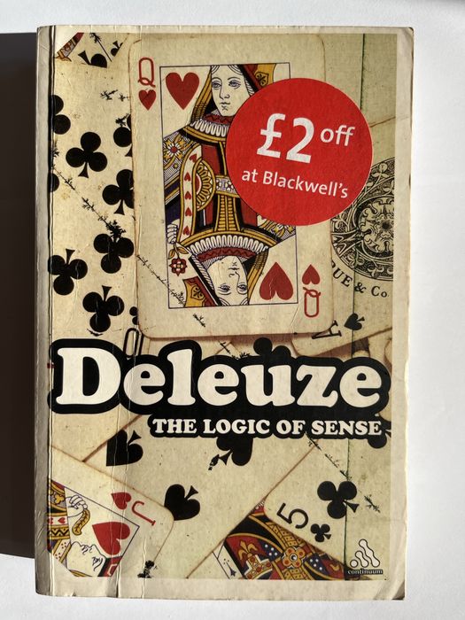 The Logic of Sense, Gilles Deleuze