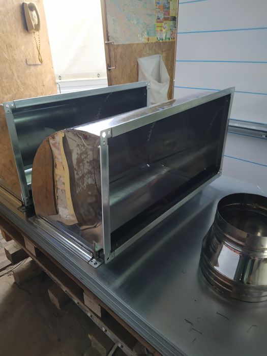 Вентиляция димоход дымоход вентиляція труби  нержавіючі оцинкованные