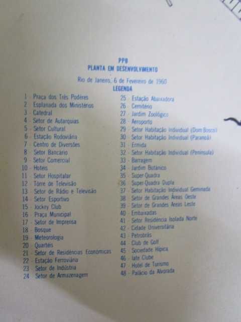 Rara pasta publciitaria inauguração de Brasilia com 48  fotos brasil