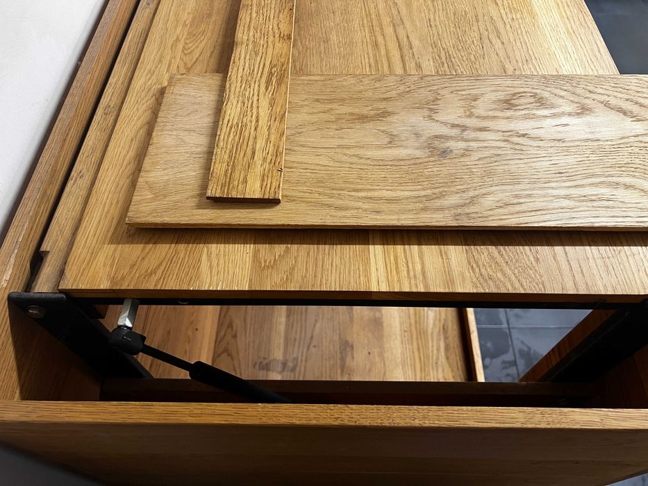 Sprzedam szafkę pod akwarium / terrarium – dąb + metalowy stelaż