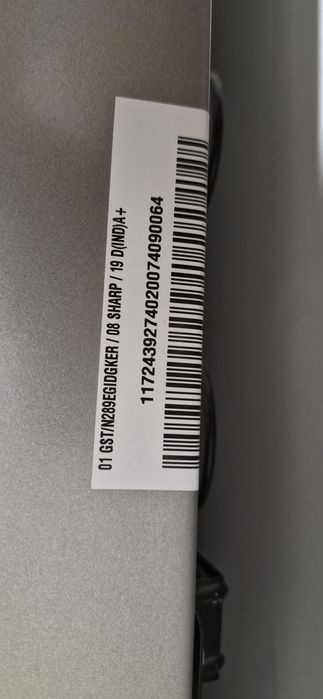Lodówka sharp szer.  54 cm