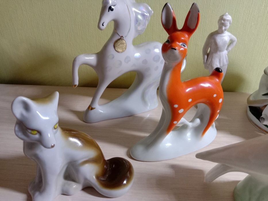 Статуэтки. Фигурки. Фарфор.
