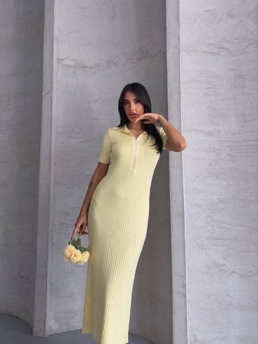 Мінімалістична сукня-поло