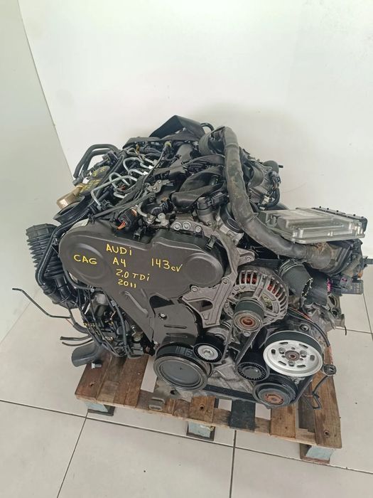 motor audi A4 2.0TDI 143cv CAG caixa velcidades automatica - LLM ano