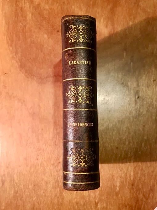 LAMARTINE - 1st ed. 1849 Les Confidences - Meline, Cans et Cie