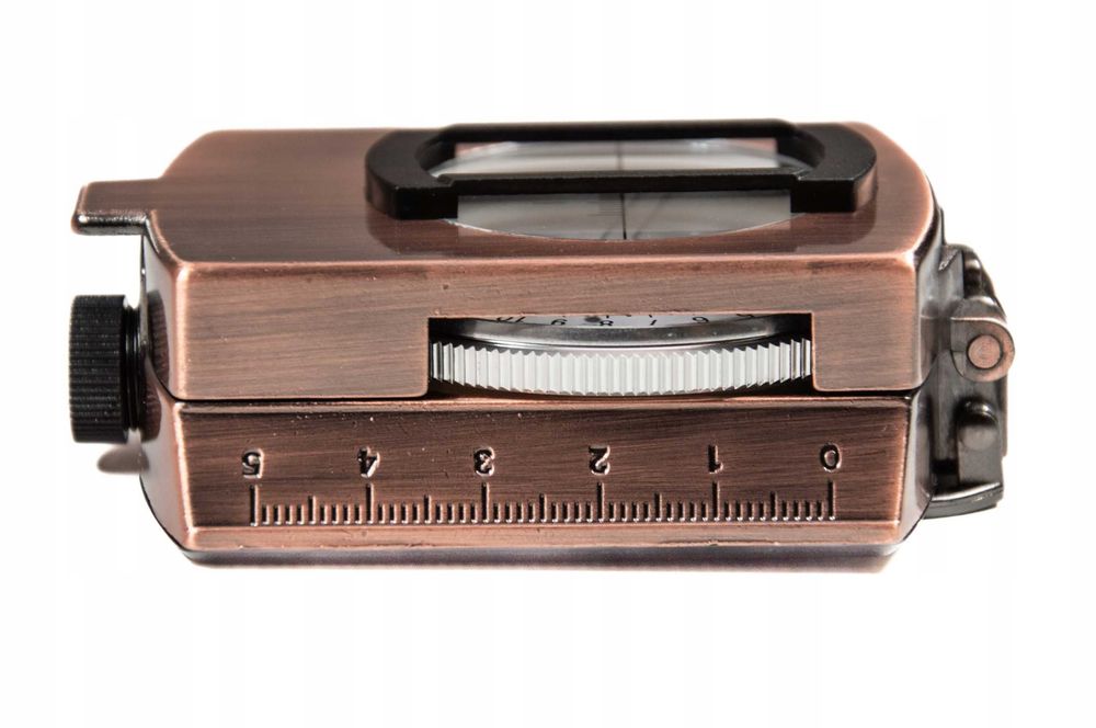 Kompas Busola Profesjonalny Aluminium Metal Wojska Las Góry