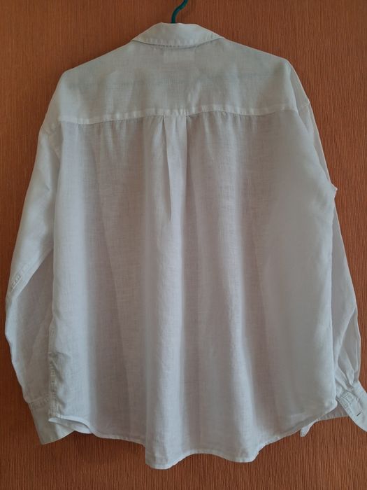 Рубашка Uniqlo 100% лен р. М