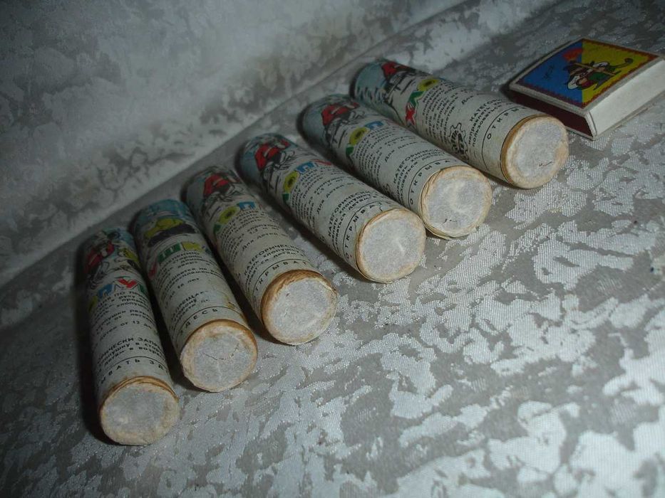 Хлопушка/ХЛОПАВКА ретро довжиною 13,5 см. НОВА. Вінтаж.