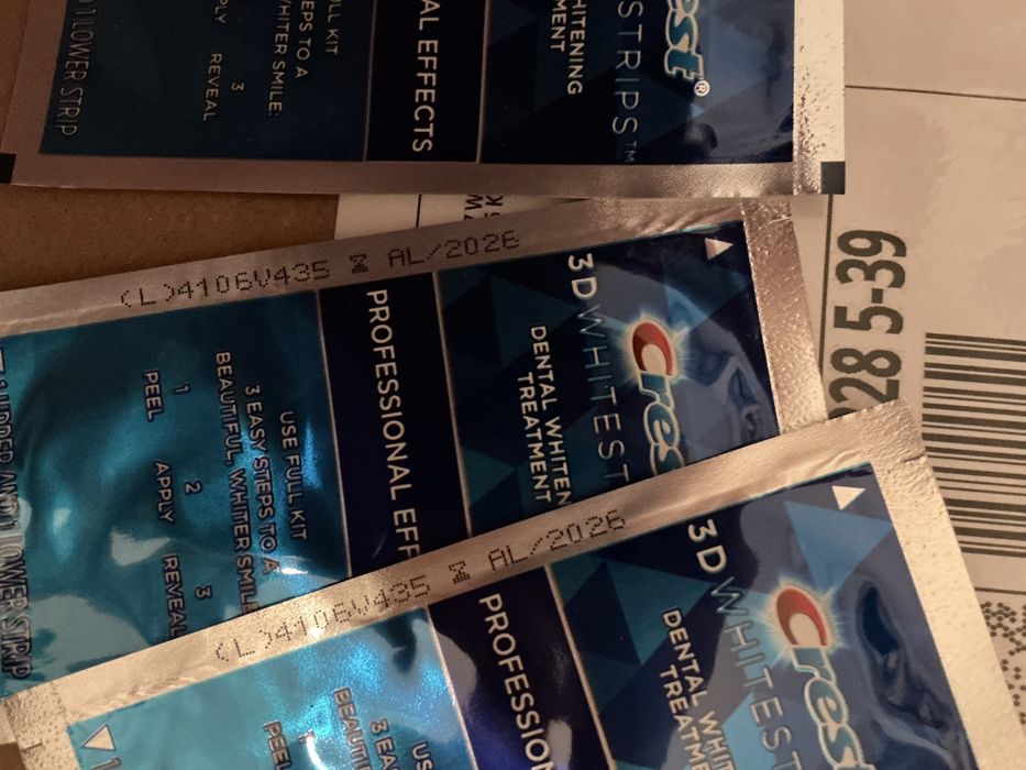 Paski wybielające Crest 18 Levels white