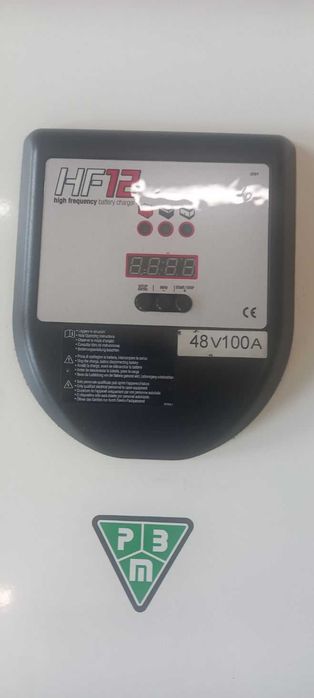 Prostownik P.B.M włoski model H12 48V/100A z wtyczką 320A