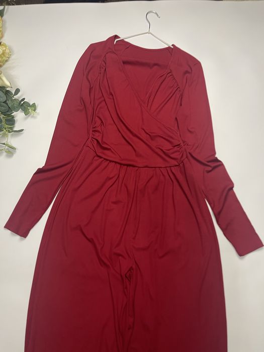 Красивий комбінезон в рубчик