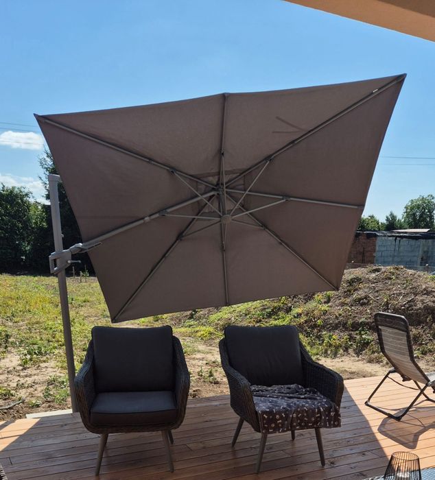Parasol goodhome menorca 3x3m