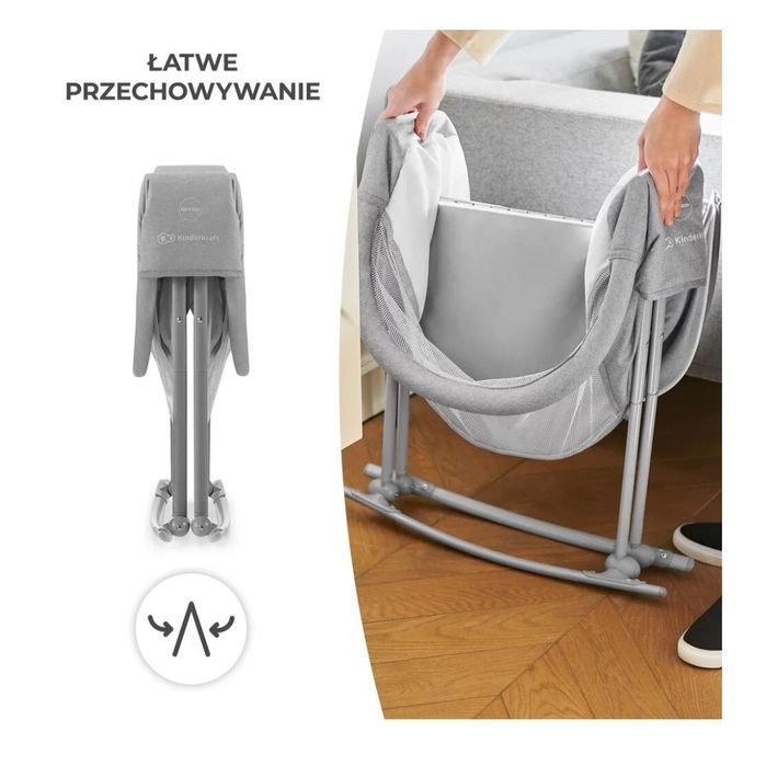 Kołyska kinderkraft lovi łóżeczko turystyczne