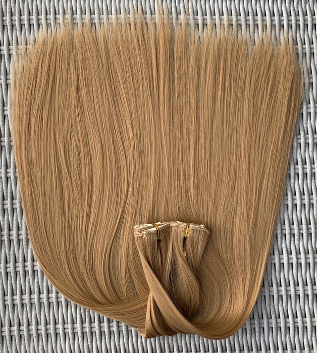 Premium Ultra włosy doczepiane, karmelowy blond, długie 56 cm, 326.