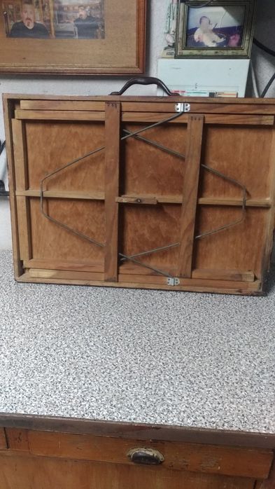 Mesa Dobrável em Madeira