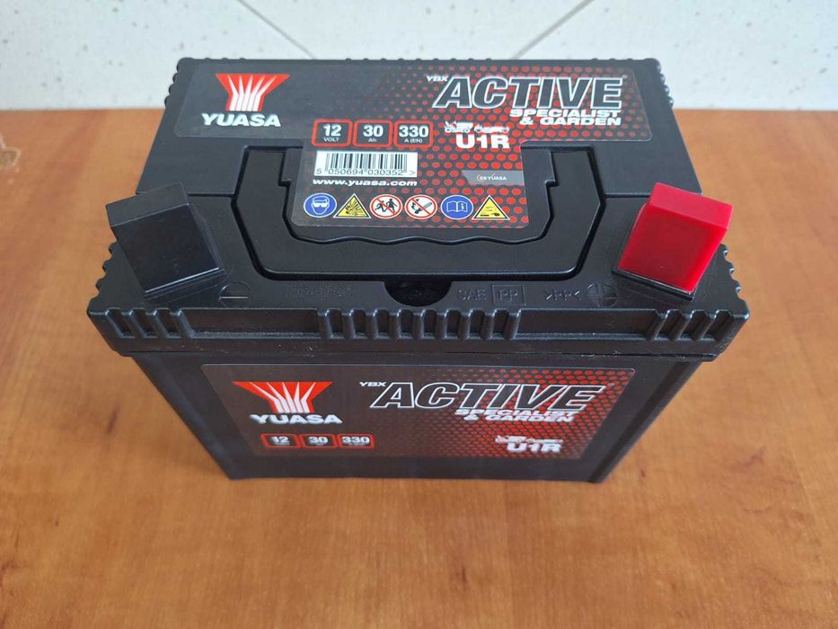 Akumulator Yuasa 30Ah 330A 12V P+ Kosiarka Traktorek Garden Prawy Plus