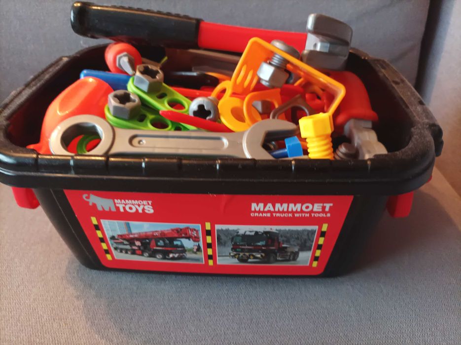 Zestaw narzędzi dla chłopca