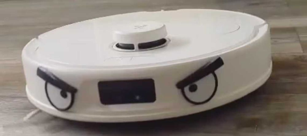 Olhos Divertidos para Aspirador Robô – Impressão 3D | Encaixe Universal