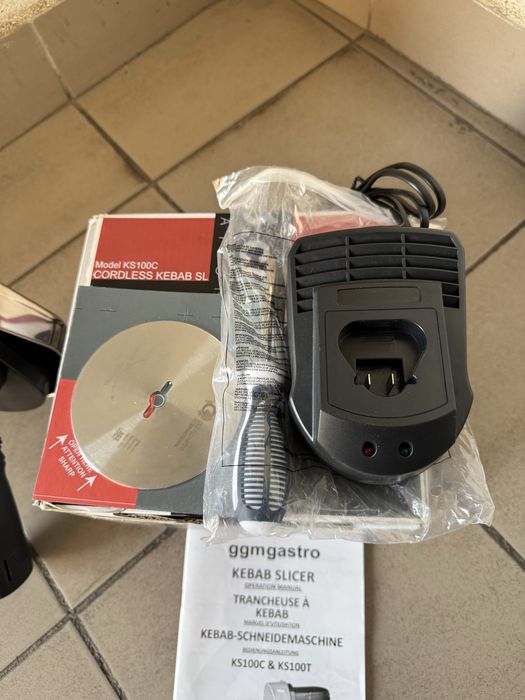 Без дротовий Ніж для Шаурми ggm Gastro KS 100 C Німеччина Новий !!!