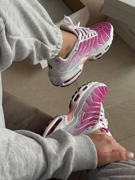 Кросівки Кроссовки Nike AIR MAX PLUS Pink Розовый Рожевий Кросовки демісезон