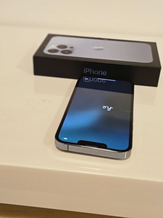 iPhone 13 pro 512gb pełny zestaw niebieski Sierra Bat 99% case 2xkabel