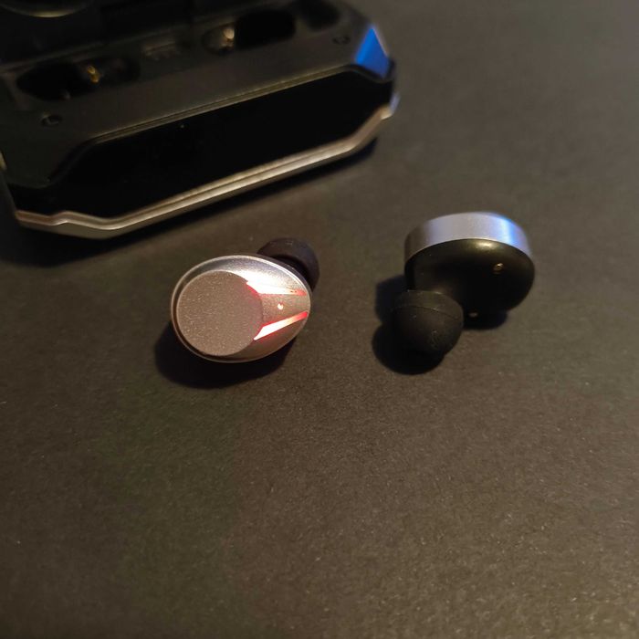 Fones Bluetooth Airdots Display Digital RGB