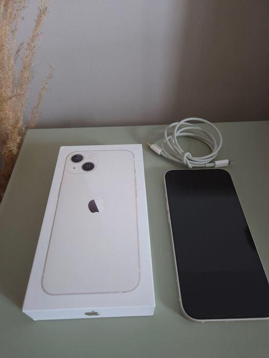 iPhone 13 starlight 128 GB STAN IDEALNY!!! Bez rys wszystko sprawne