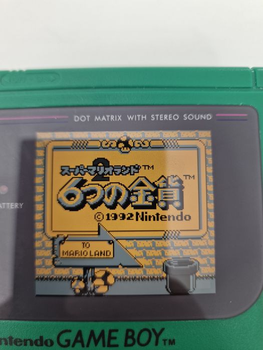 Gameboy DMG Verde Ecrã IPS